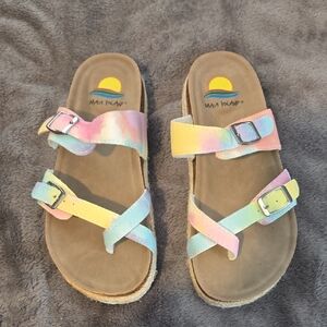 Maui Island Pastel Kids Sandals